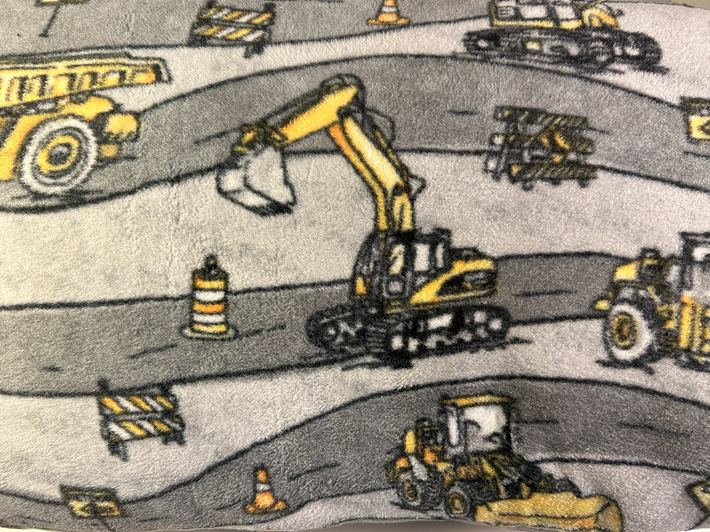 Construction Truck Themed Blanket Bundle Gift Pack