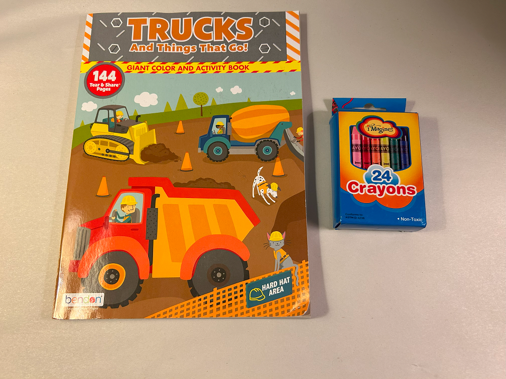 Construction Truck Themed Blanket Bundle Gift Pack